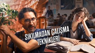 Sıkılmadan etkili çalışma teknikleri [upl. by Piderit]