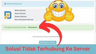 Solusi Koneksi TIdak Terhubung Ke Server Ketika Tarik Data atau Sinkron [upl. by Wiltshire]