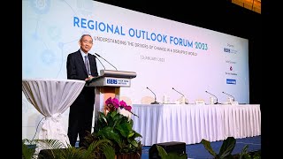 Regional Outlook Forum 2023 Welcome Remarks by Mr Choi Shing Kwok [upl. by Maury]