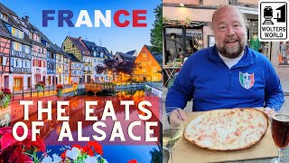 Traditional Alsace Food What to eat in the Alsace Region of France [upl. by Ennairak]