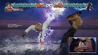 JFSR 30 times in a row  handcam l Hwoarang Tekken 7 l [upl. by Lebasiairam]