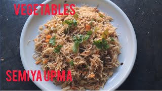 vegetables semiya upma [upl. by Eerual]