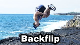 How To Do a Backflip Parkour Tutorial [upl. by Melville]