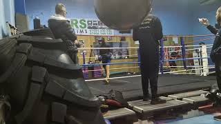 Ellis sparring at notts r3071024 [upl. by Belanger]