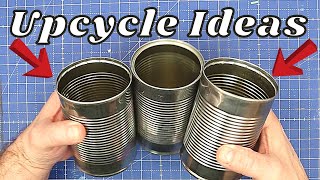 Upcycling TIN CANS Is Easy With These Great Ideas [upl. by Reuven]