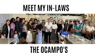 MEET MY INLAWS quotTHE OCAMPOSquot  11 siblings  Vlogmas Day2 ambw bwam vlogs [upl. by Gerger280]