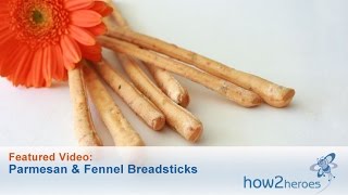 Jody Adams Parmesan amp Fennel Break Sticks [upl. by Naujahs]