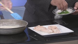 White Wine Cream Sauce with Salmon Recipe  61520 [upl. by Letnoj]