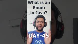 What is an Enum in Java javaprogramming shorts [upl. by Cohe]