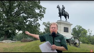 LIVE A General a Hill and a Medal of Honor  Stevens Knoll Gettysburg 160 [upl. by Eisenhart]