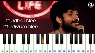 Mudhal Nee Mudivum Nee Song In Piano  Piano  Mudhal Nee Mudivum Nee Song  Sid Sriram  AR Music [upl. by Anis]