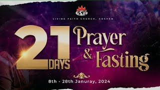 DAY 9 21 DAYS PRAYER AND FASTING  JANUARY 16 2024  LFC GOSHEN [upl. by Urissa720]