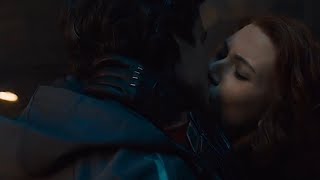 NATASHA ROMANOFF BLACK WIDOW KISSES BRUCE BANNER HULK [upl. by Nalim902]