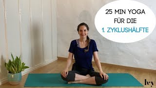 Yoga 1 Zyklushälfte Tag 714  Fertility Yoga  im Einklang mit deinem Zyklus  Post Menstruation [upl. by Ennaeiluj98]