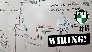 Verkabelung Praxis und Theorie Wiring practice and theory Puch Maxi 6 [upl. by Llirrem]