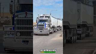 Kenworth T909 with tipper trailers taking off [upl. by Neraj]