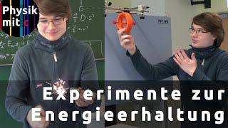 Energieerhaltung am Experiment [upl. by Nailluj]