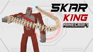 SKAR KING  Minecraft  Godzilla x Kong The New Empire ModAddon 121 [upl. by Allez]