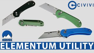 Utility Meets Fashionability  Civivi Elementum Utility Knife [upl. by Oberstone281]