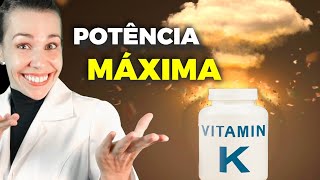 QUAL VITAMINA K2 É MELHOR COMO TOMAR VITAMINA K2 DO JEITO CERTO QUAL O MELHOR HORÁRIO PARA TOMAR [upl. by Einalam437]