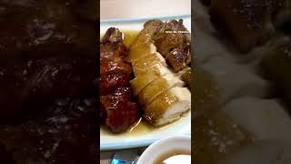 Seafood Fried Rice and Roasted Duck with Blue Girl trending food music yummy [upl. by Idnor]