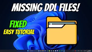 How To Fix Missing DLL Files in Windows 11 [upl. by Pearle]