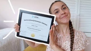 Becoming a Holistic Nutritionist at 19  AFPA Certification [upl. by Nosle123]