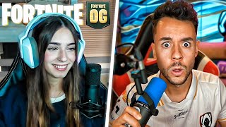 ESTA CHICA ES MEJOR QUE YO JUGANDO FORTNITE  TheGrefg [upl. by Shoifet840]