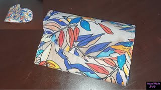 How to sew a makeup bag in the simplest way [upl. by Ennaylil]