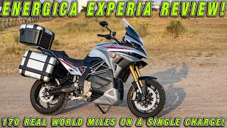 Energica Experia Review  Electric Motorcycle Touring is HERE [upl. by Docile428]