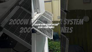 2000W Solar System With Vitron Energy MPPT Solar charge Controller solarsystem solarpower diy [upl. by Carberry153]