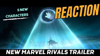 Reaction to the New Marvel Rivals Trailer [upl. by Nalced]