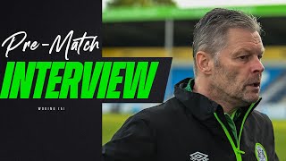 PreMatch Interview  Cotterill previews Woking [upl. by Karil]