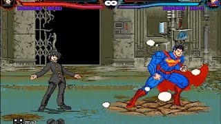 Mugen  Kumagawa Misogi Médaka Box Vs Superman Kalel Dc Comics Request [upl. by Harberd804]