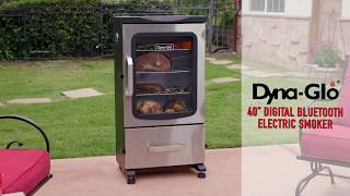 DynaGlo 40quot TwoDoor Bluetooth Digital Electric Smoker DGU951SDED [upl. by Gil242]