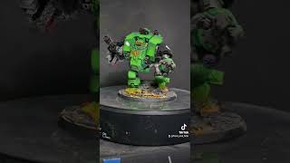 Salamanders Redemptor Dreadnought  Warhammer 40k [upl. by Anehc]