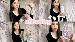 Minii huurhun unboxing🎀 [upl. by Akenahs]