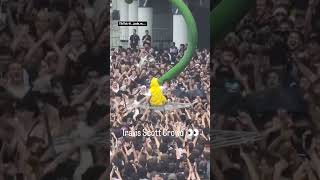 Chaos at Travis Scott Melbourne concert before show starts [upl. by Casaleggio]