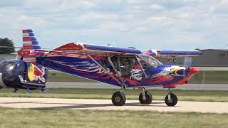 Departures and Arrivals Sunday before the show Oshkosh 2023 [upl. by Chessy580]