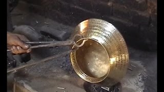 Traditional brass and copper craft of utensil making among the Thatheras of Jandiala Guru [upl. by Giavani89]