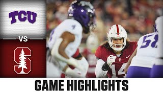 TCU vs Stanford Game Highlights  2024 ACC Football [upl. by Calica295]