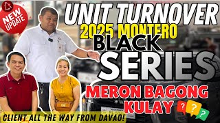 2025 MONTERO BLACK SERIES  UNIT TURNOVER KAY CLIENT GALING PA SILANG DAVAO [upl. by Star]