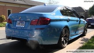 RPi GTM Exhaust System BMW F10 M5 SOUND [upl. by Arianna]