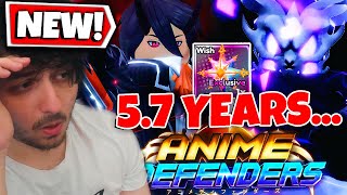 I Spent quot57 YEARSquot on the NEW Update 3 in Anime Defenders Roblox [upl. by Siari473]