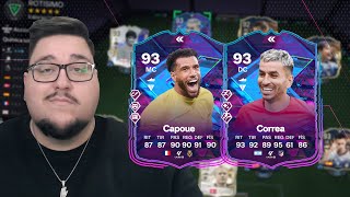 CORREA 93 amp CAPOUE 93 FLASHBACK TOTS REVIEW  EA FC 24 ULTIMATE TEAM [upl. by Yuhas977]