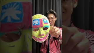 Taiwan Traditional Face Mask VS Handsome guy from LAOS [upl. by Minne]