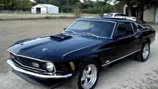 1970 Mustang Mach 1  Triple Black [upl. by Hiltner411]