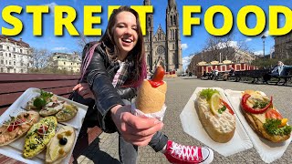 Czech Street Food  Vlog  Best Cheap Street Food in Prague [upl. by Aerdma]