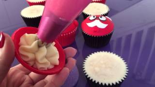 Domed Cupcake Toppers with foam balls for Comic Relief [upl. by Allayne]