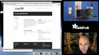 Raspberry Pi SQLite Sensor Storage pt 1 with Tony D adafruit LIVE [upl. by Salomie657]